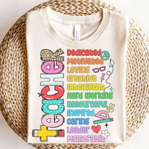 You Are Teacher Design, Teacher You Are Bible Png, Gift For Teacher, Back To School Teacher Shirt Design, First Day School Png popular now