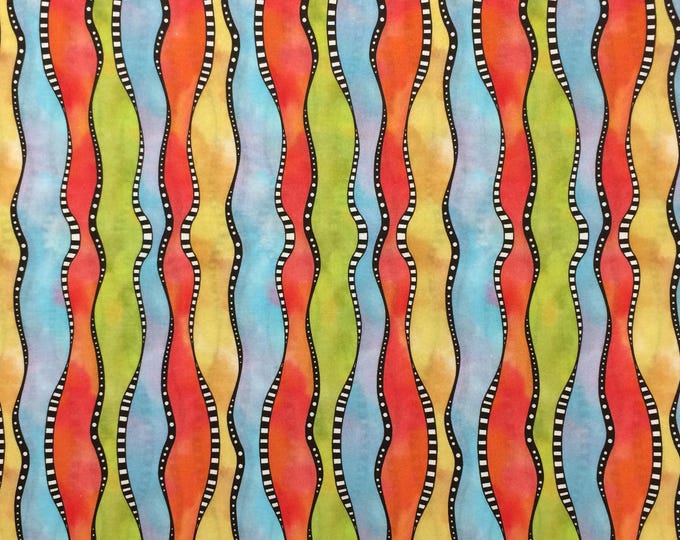 Whimsical Pattern Whimsical Quilter Fabric From QT Fabrics, 2600-30987-X Multi, Sold by ...