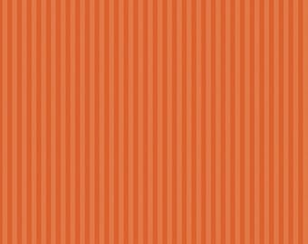 Autumn (dark orange) 1/8” tonal stripe from Riley Blake, BTHY (By The Half Yard - Continuous cut) and Fat Quarters #C-500-AUTUMN 100% cotton
