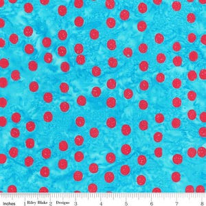 Quilting Fabric, by the 1/2 yard (continuous cut), Expressions Batiks Elementals Polka Pop, Riley Blake Designs, BT21400-303 City Lites