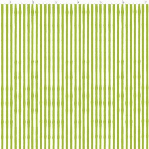 Quilting Fabric, by the Half Yard, Loralie Designs, Lazy Stripe, Green and White, #692-516, 100% Cotton