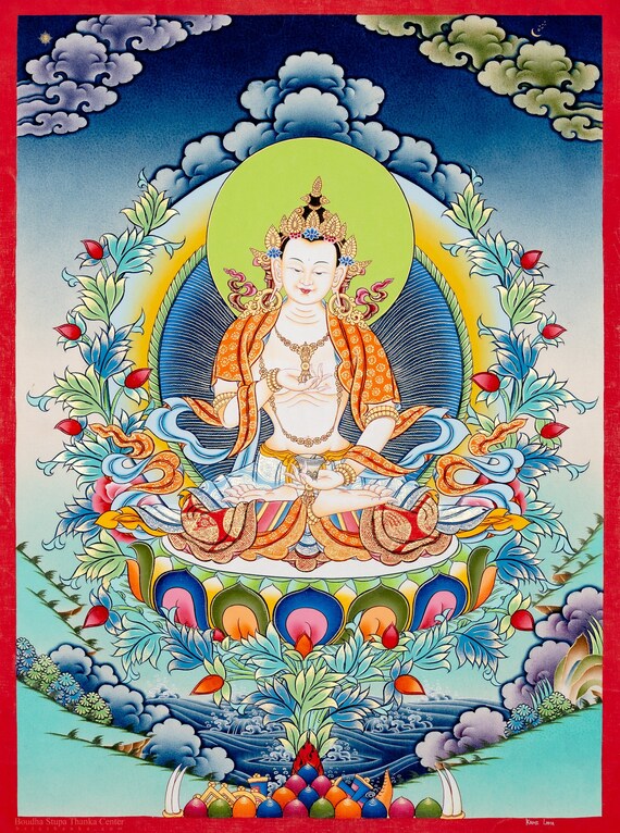 チベット　タンカ　ドルジェ・ドル チベット タンカ ドルジェ・ドル