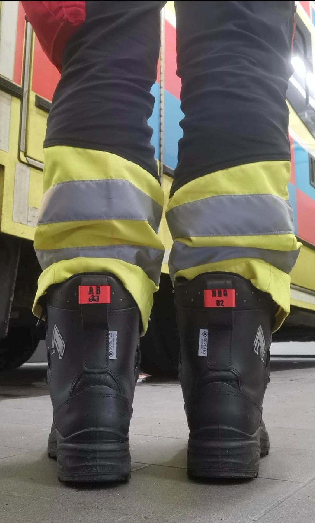 Haix Airpower Xr1/lady Signs Boot Marker Rescue Service Marine Boot ...