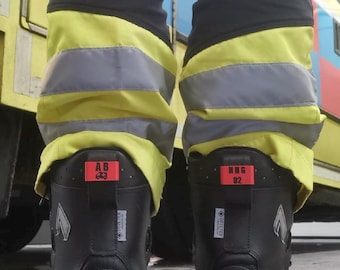 Haix AirPower XR1/Lady Schilder Stiefelmarkierung Rettungsdienst Marine Stiefelclips (Paar)