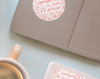 Aangepast stickervel Gepersonaliseerde stickerbundel voor label sticker kinderdagverblijf leuke stickerpakket naamlabels sticker terug naar school