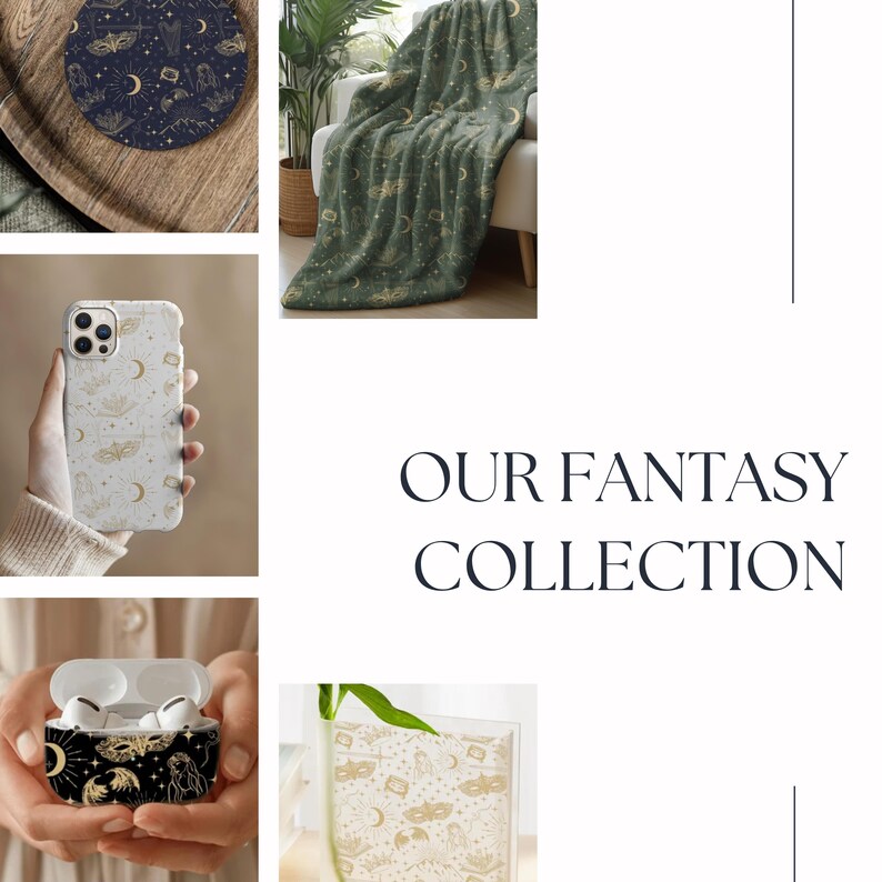 Fantasy Summer pajama set for book lover gift celestial Pjs for bookworm pj set for women satin pajama set for romantasy fans dreamland pjs image 19