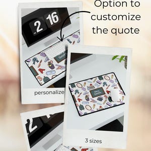 Personalised Teacher Desk Mat Custom Desk Pad for Teacher Desk ...