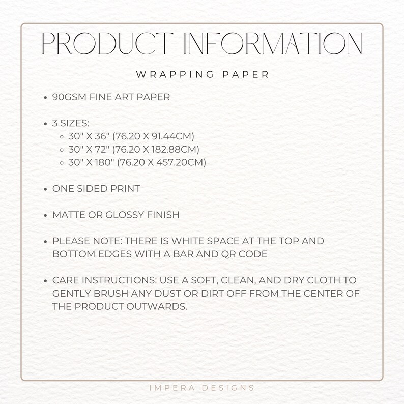 Personalized Christmas Wrapping Paper With Name Custom Gift Wrap for