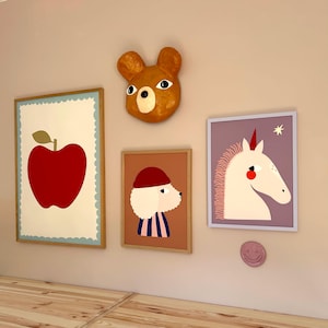 Poster licorne - oeuvre d'art murale magique pour chambre d'enfant image 5