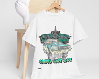 BCM Box Chevy Movement Candy bagnato bagnato Caprice Classic T-shirt in cotone pesante unisex
