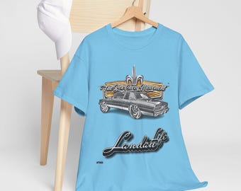 Box Chevy Caprice Life Tee, Classic Car Gift, Vintage Car Lover Shirt, Retro Auto Enthusiast Top, Unisex Graphic Tee, Car Show Apparel
