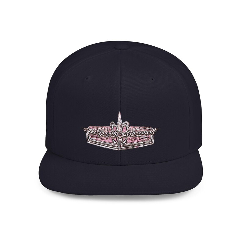 BCM Box Chevy Movement box chevy caprice logo Flat Bill Snapback image 5