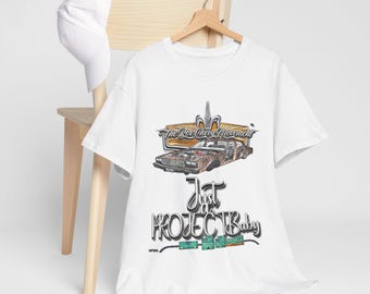 Box Chevy Movement 80s Impala Unisex Tee, Project Baby Shirt, BCM Heavy Cotton Top, Retro Car Lover Gift, Chevy Enthusiast Apparel