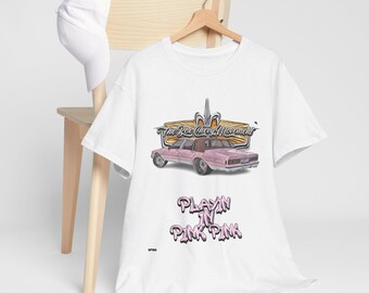 Box Chevy Movement Caprice Pink Tee, Unisex T-Shirt Gift for Car Enthusiasts, BCM Graphic Shirt, Streetwear Apparel, Chevrolet Fan Top, Hip