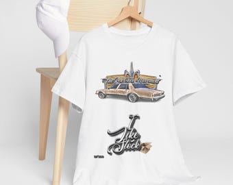 Box Chevy Movement Caprice Unisex Heavy Cotton Tee - Street Car Enthusiasts, Car Lovers, Automotive Apparel, Classic Car Fans, Muscle Car