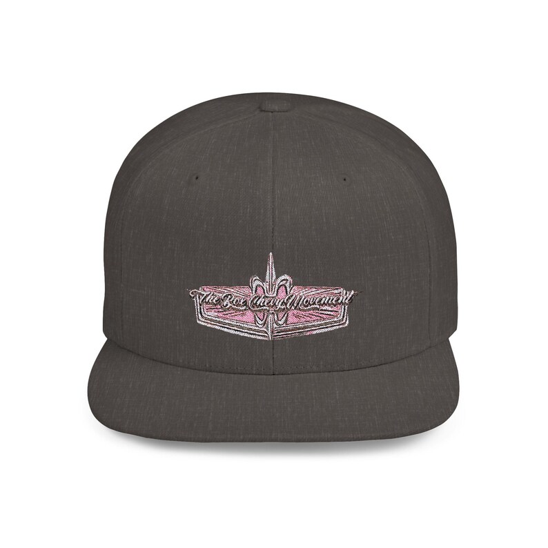 BCM Box Chevy Movement box chevy caprice logo Flat Bill Snapback image 4