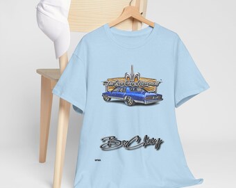Box Chevy Movement Caprice Classic Unisex Tee, Vintage Car T-Shirt, Retro Car Clothing, Muscle Car Shirt, Classic Car Apparel, Car