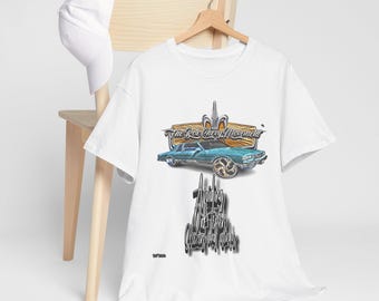 Box Chevy Movement Caprice Coupe Unisex Heavy Cotton Tee, Car Enthusiast Shirt, Vintage Car Tee, Classic Car Lover Gift