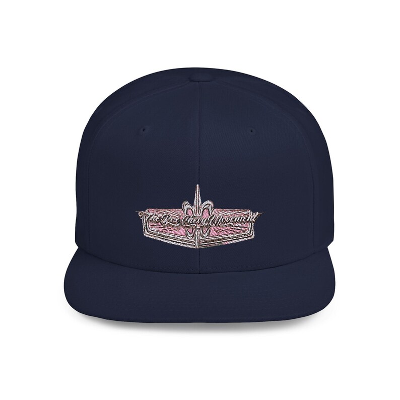 BCM Box Chevy Movement box chevy caprice logo Flat Bill Snapback image 10