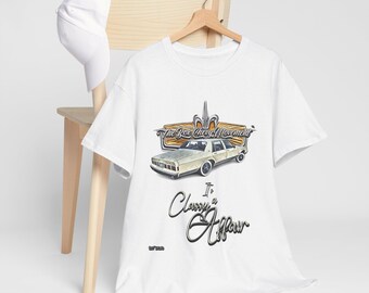 BCM Box Chevy Movement Caprice Classy Affair Unisex Tee, T-Shirt, Shirt, Top, Apparel, Classic Car Tee