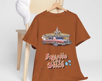 Box Chevy Movement 2dr Caprice Unisex Tee, BCM Cruiser T-Shirt, Abbigliamento per auto d'epoca, Regalo per gli amanti delle auto retrò, Top per veicoli d'epoca