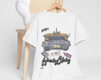 BCM Box Chevy Movement Caprice Unisex Heavy Cotton Tee - Classic Caprice SBC Heavy Chevy Shirt, Vintage Car T-Shirt, Retro Muscle Car Top,