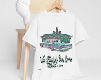 BCM Box Chevy Movement Caprice no loans WE Build ours Unisex Heavy Cotton Tee