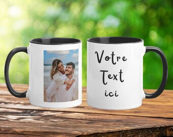 Personalized mug, ceramic, Valentine's Day gift, for couple, anniversary