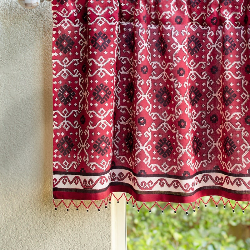 Rustic Valances - Etsy