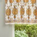 Versailles ~ French Yellow Grey Medallion Fleur de Lis Valance