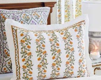 Cottagecore Pillow Case, Floral Pillow Sham, Standard Pillow Case, King Size Pillow Sham, Home Improvement, Bedding ~ Empress Gardens - CP
