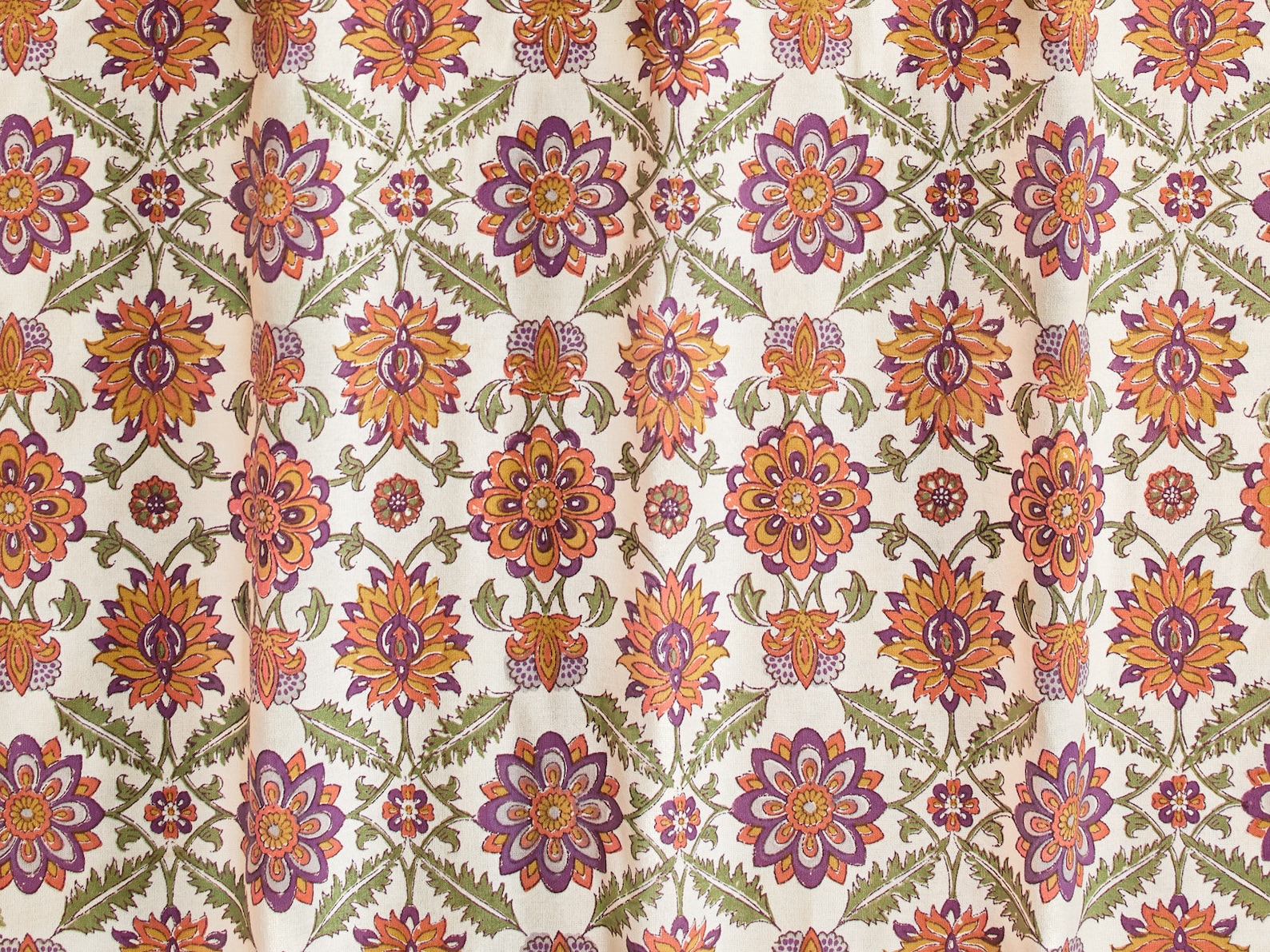 Orange Blossom Persian Table Runner Indian Table Runner Etsy