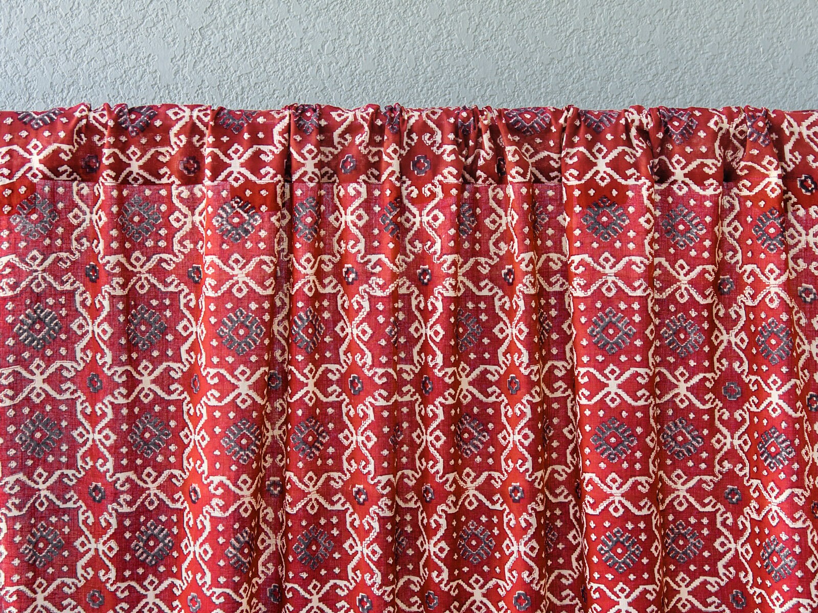 Ruby Kilim Turkish Curtains Moroccan Curtains Batik Etsy