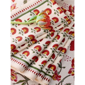Country Walk Floral Napkin Set of 4