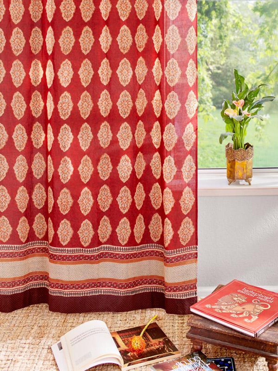 Moroccan Bedroom Curtains, Ethnic Curtains, Moroccan Inspired