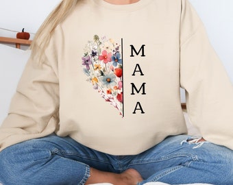 Mama Sweatshirt, Mama Pullover, Geschenk zum Muttertag, Mom Sweater