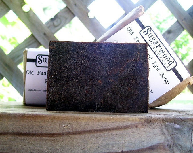 Old Fashioned Pine Tar Soap Psoriasis, Eczema, Acne Natural Antiseptic