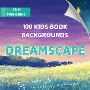 100 sfondi per bambini Illustrazioni per eBook per libri personalizzati per bambini, il tuo libro di storie, KDP, bundle PNG, acquerello 8963