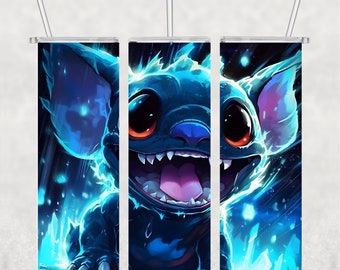 20 oz. Stitch Travel Tumbler