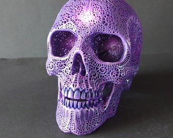 Human Filigree Skull