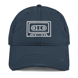 Dad-Hat im Used-Look Kassette