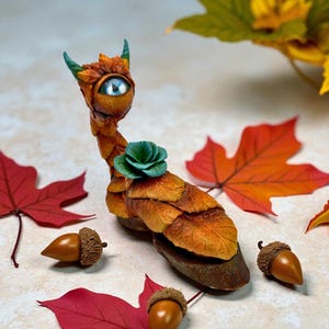 Handmade Clay Monster Cyclops Incense Holder