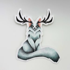 Arctic Fox Vinyl Sticker