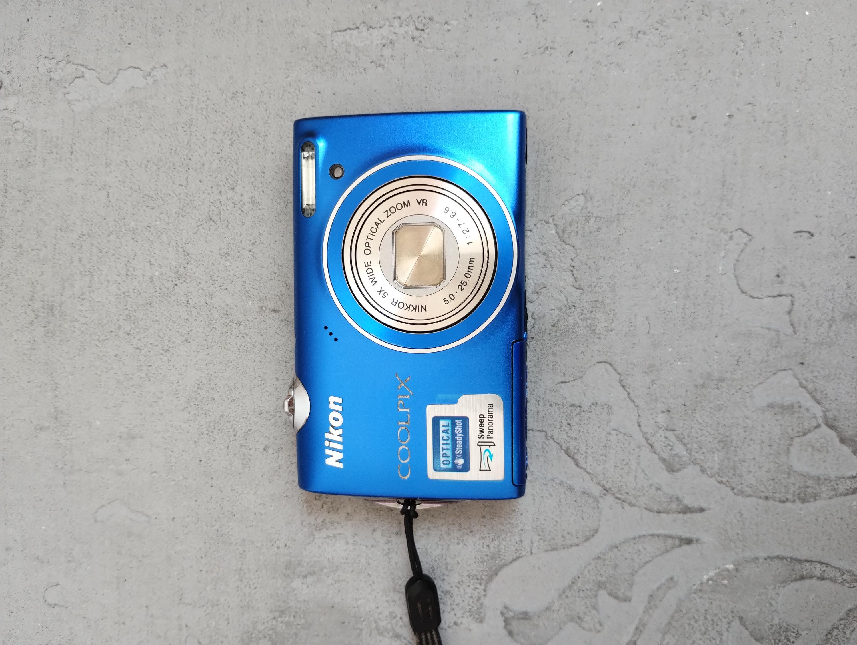 Nikon Coolpix S5100 Digital Camera – Blue – Tested Working - Etsy