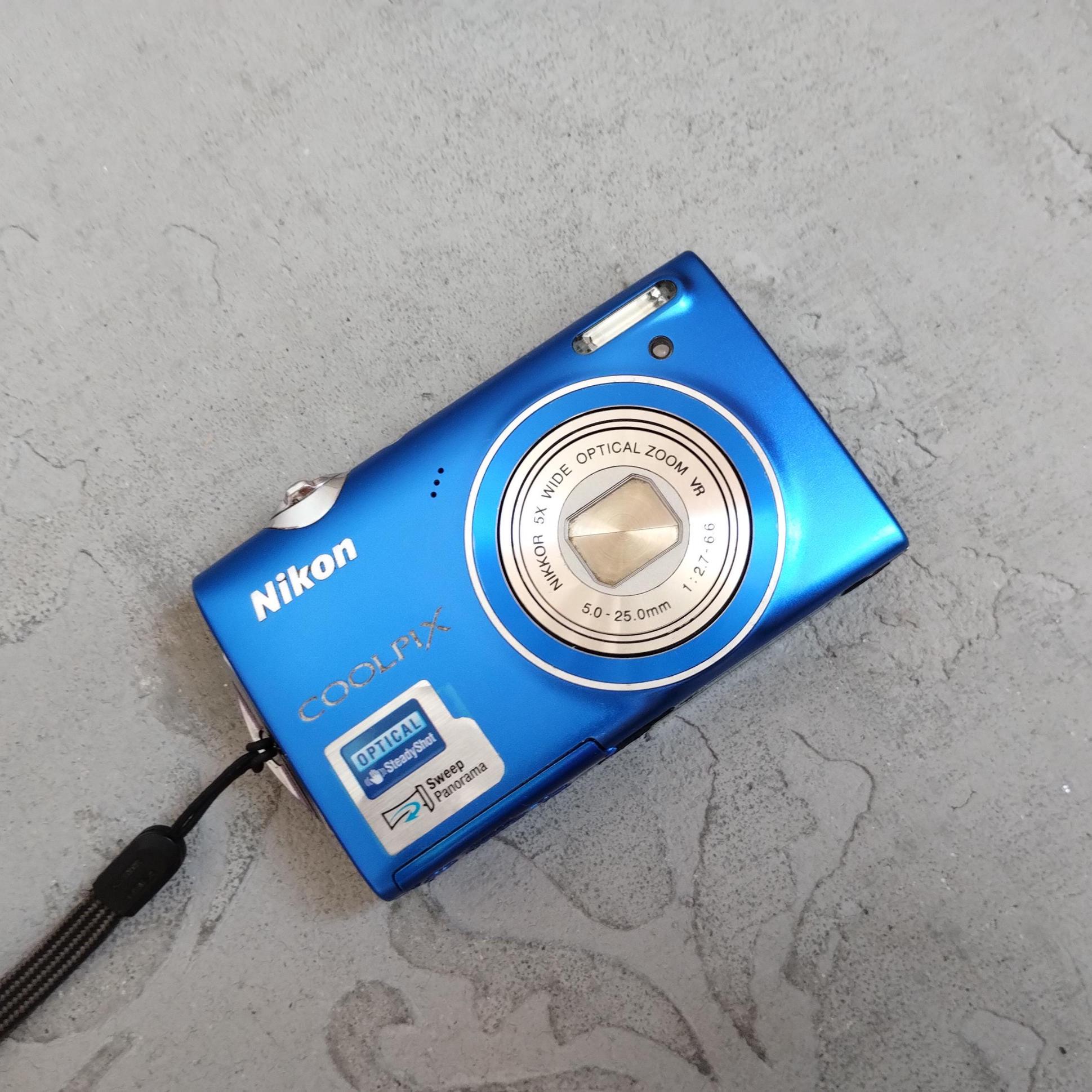 Nikon Coolpix S5100 Digital Camera – Blue – Tested Working - Etsy