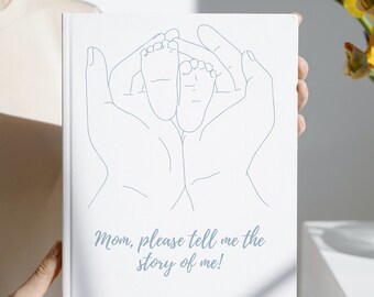Minimalist fetal development journal couple pregnancy printable notebook pastel workbook baby birth planner record memory book love memories