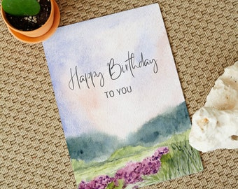 Instant digital download birthday card print at home printable graphic greeting cute minimalist design saying downloadable bday floral gifts
