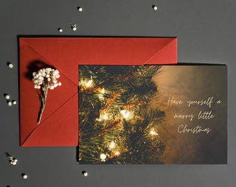 Digital download Christmas greeting card printable for friends gift for family xmas card for family gift for parents gift for grandparents