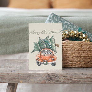 Biglietto di auguri di Natale scaricabile digitalmente, stampabile, regalo per amici, biglietto di auguri di Natale per la famiglia, regalo per i genitori, regalo per i nonni