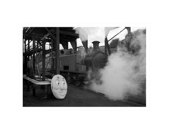 Black and White Photography, Street Photography, Train Photo, Railway Photo, Surreal, Quirky, Snap Noir, Wall Gallery